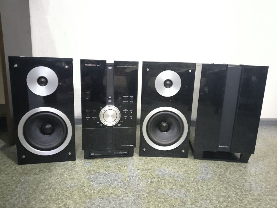 Музыкальный центр Panasonic SA-NC6 USB Bluetooth aux DVD полностью раб