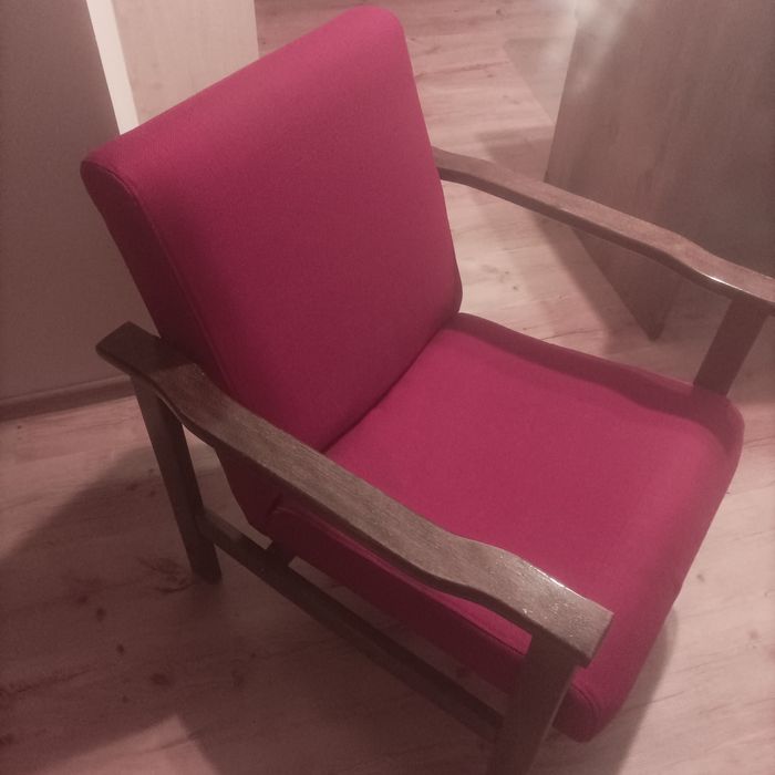 Fotel PRL 1 z2 do renowacji