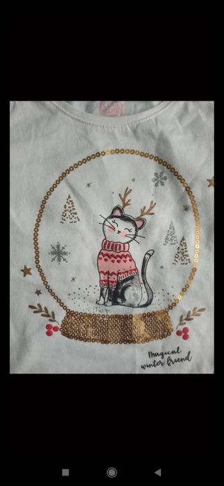 Cool Club nowa świąteczna bluzka 86