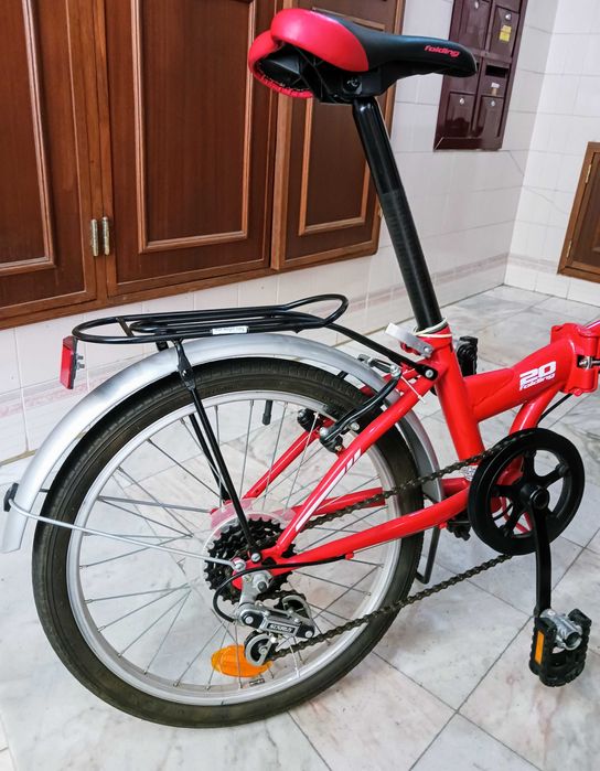 Bicicleta Dobrável 20" - 6 velocidades