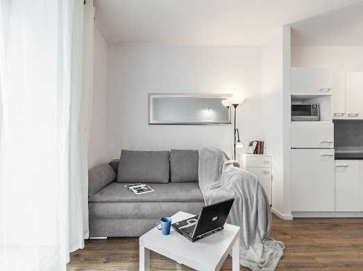 Kawalerka do wynajęcia Wrocław w apartamentowcu Angel Wings ul. Walońska - Widok 4