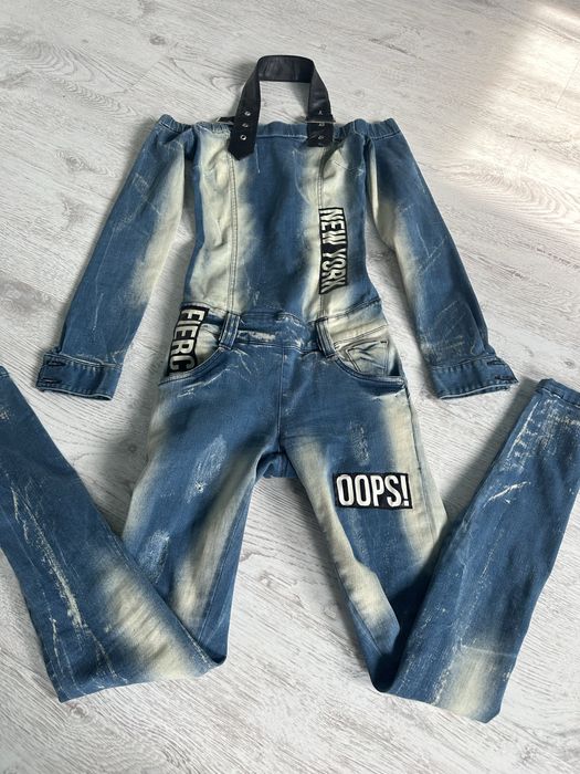Kombinezon jeansowy Foggi S