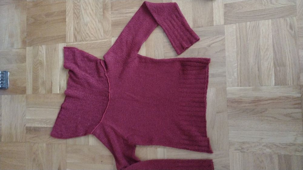 Bluzka bordowa roz . XXL