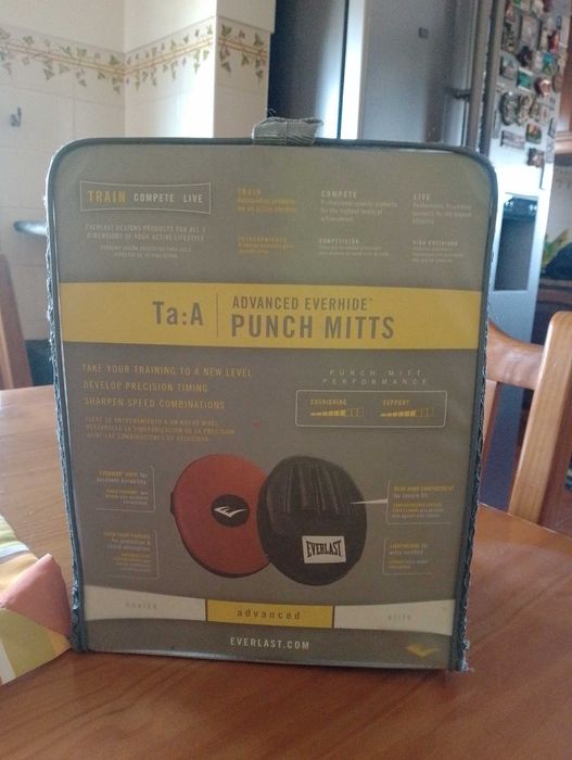 Mitts everlast almofadas treino boxe  Muay thay kickboxing