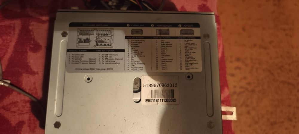 Магнитола Hyundai accent