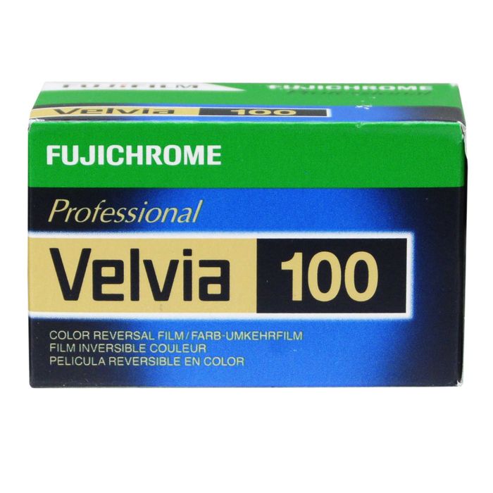 Фотопленка Fujifilm Velvia 100 или 50 (Свежая до 02/2028)