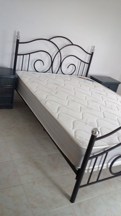 Cama Metal c/ Colchão