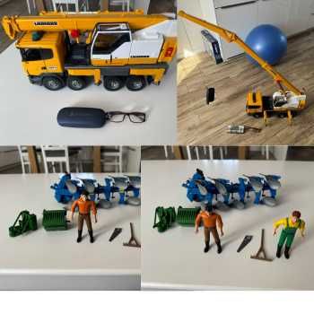 Bruder. Zestaw zabawek rolniczych dla chłopca