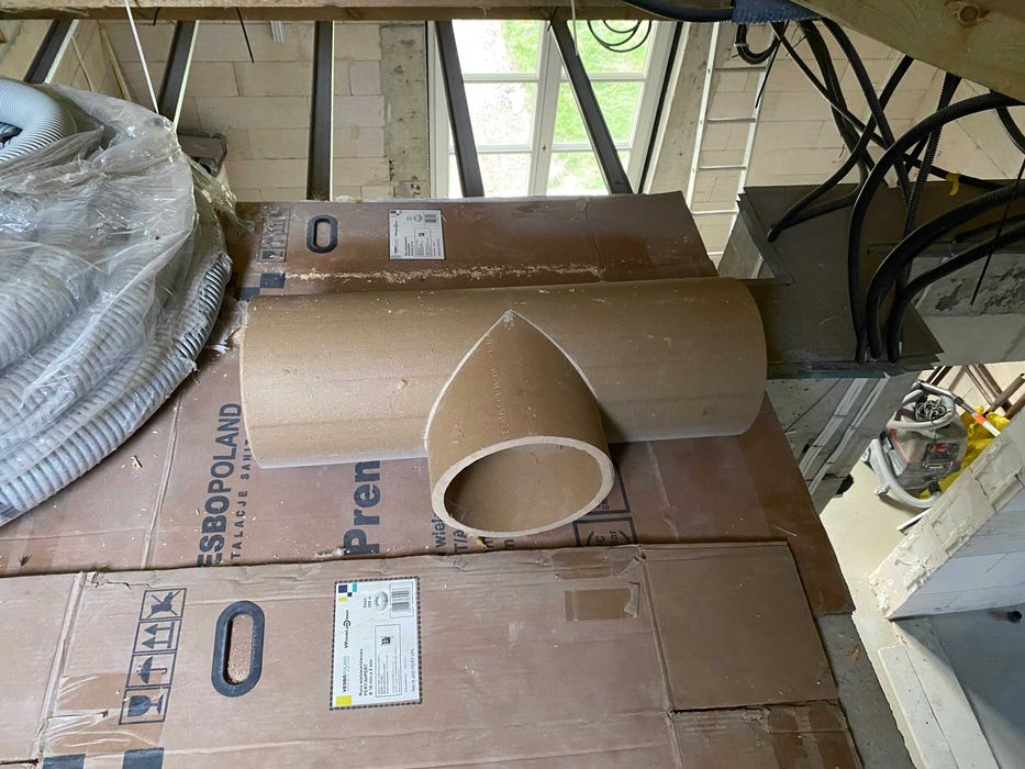 KONEKT Ceramiczny Trójnik spalin FI 200 90 ST