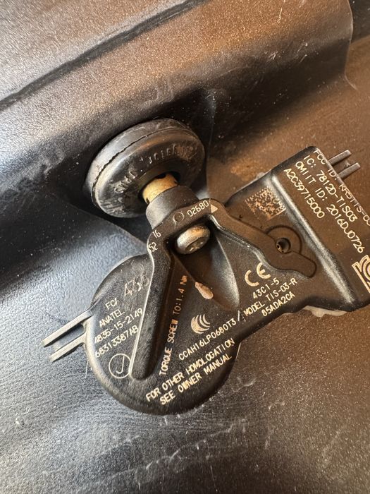 Czujniki tpms jeep grand cherokee