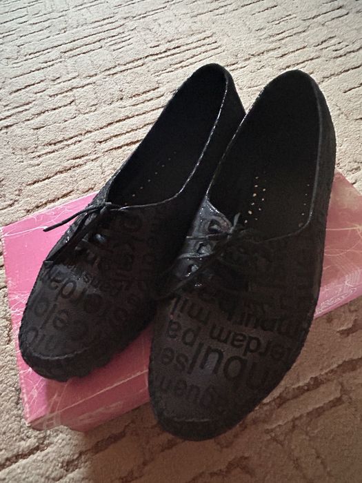 Жіночі балетки натуральна шкіра 43 розмір