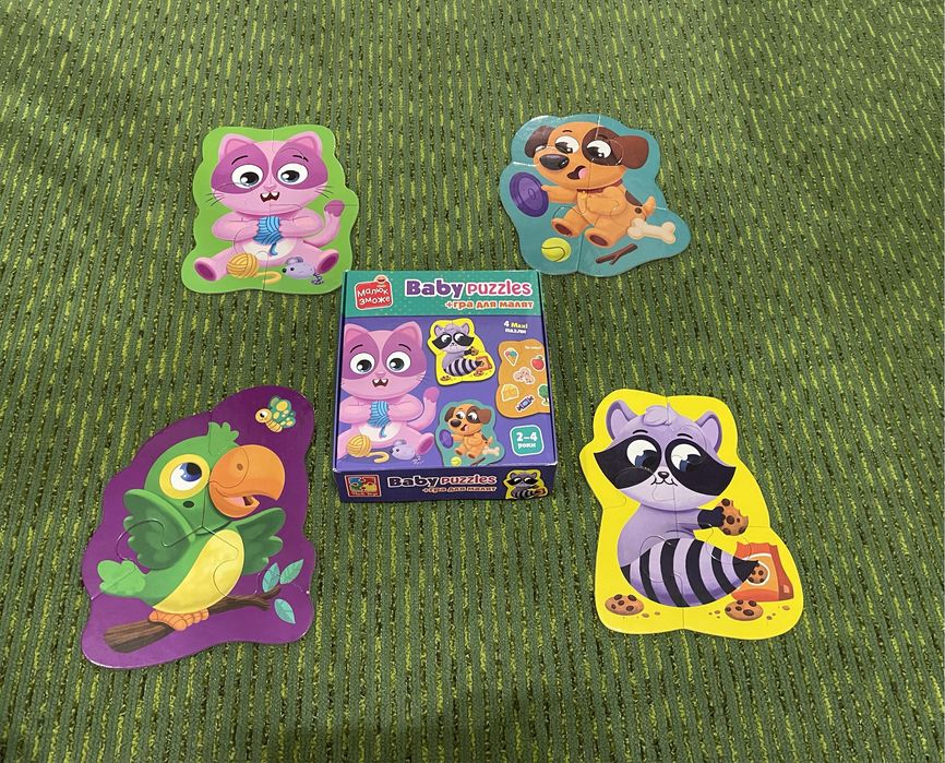 Пазли Maxi, пазли для найменших, великі пазли