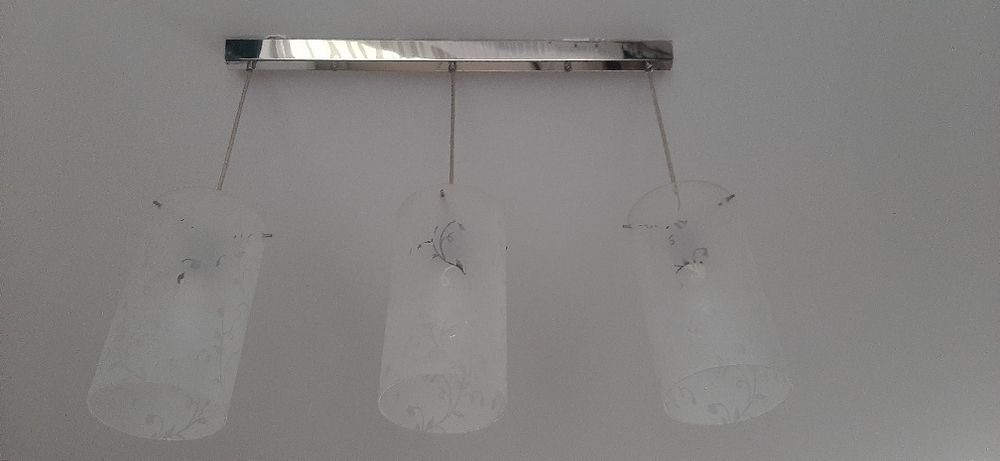 Lampy wiszące komplet