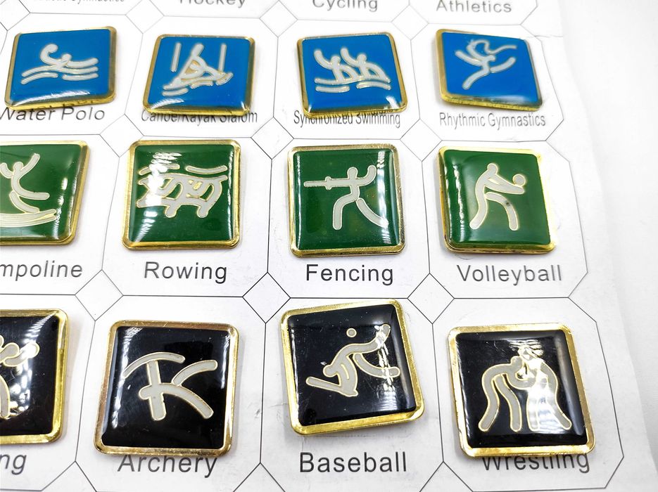 Значки оригінальні олімпіада Пекін Китай 2008