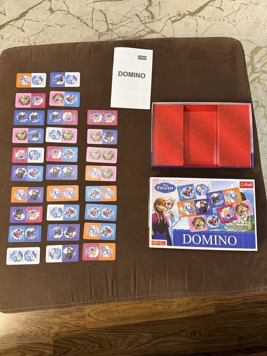 Gra domino Trefl Disney Frozen Kraina lodu
