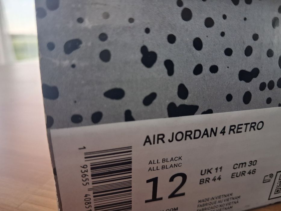 Nowe buty Nike Air Jordan 4 retro