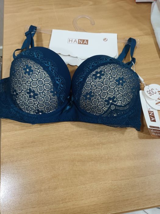 Soutien marca Hana azul petróleo