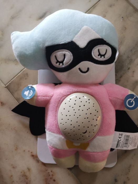 Plush Toy with Light and Soothing Sounds for Babies (Single Item)