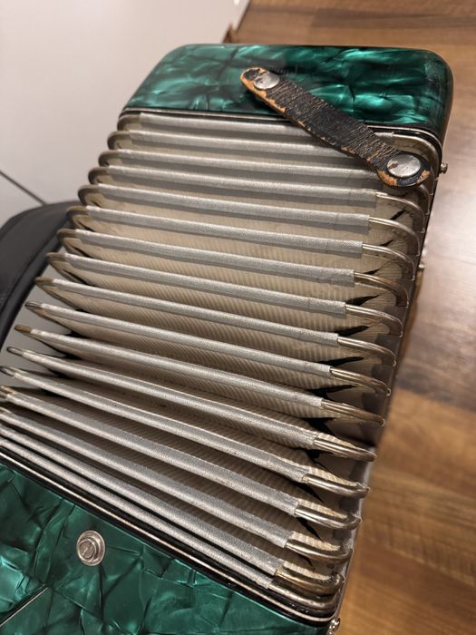 Akordeon Delicia Melodia VII 96 basów zielony