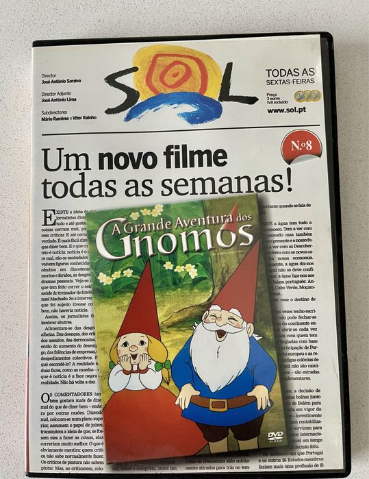 Filme - A grande aventura dos Gnomos - DVD