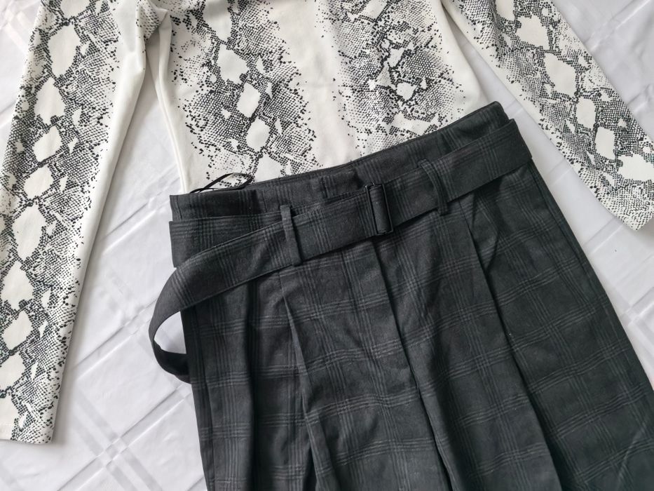 Spodnie Damskie Szerokie Zara r. S/M