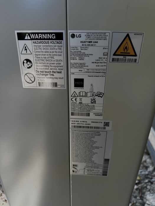 Pompa ciepła LG ThermaV split 7kw