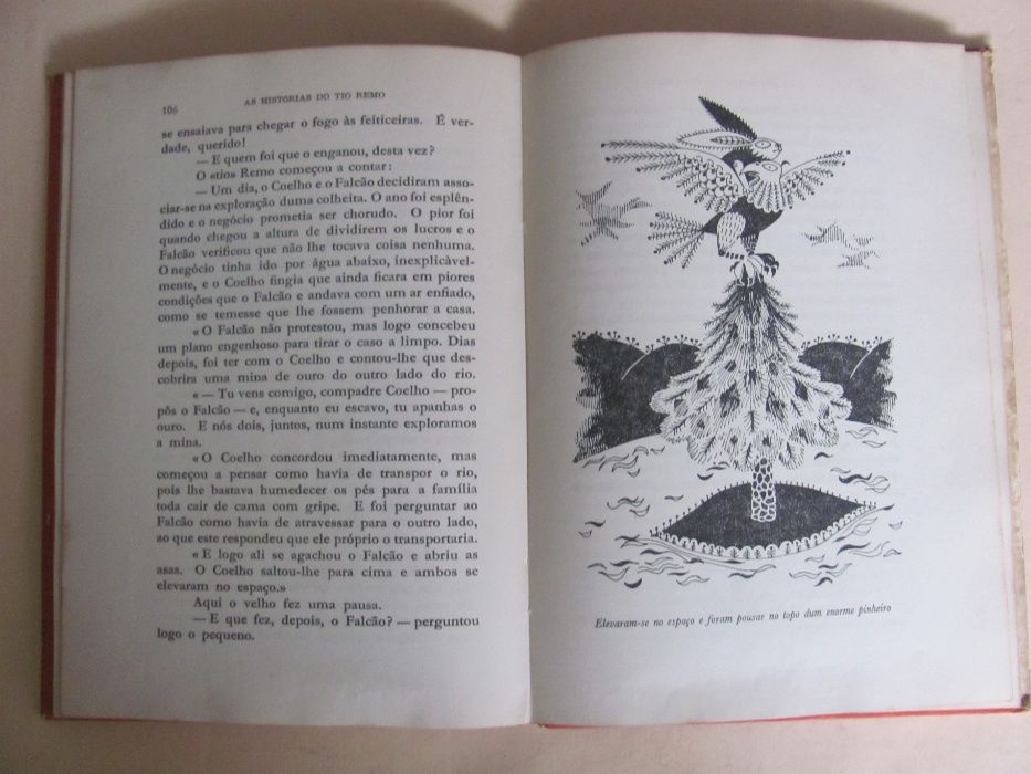 Raro - Histórias do Tio Remo  J. C. Harris  Ilustração António Quadros