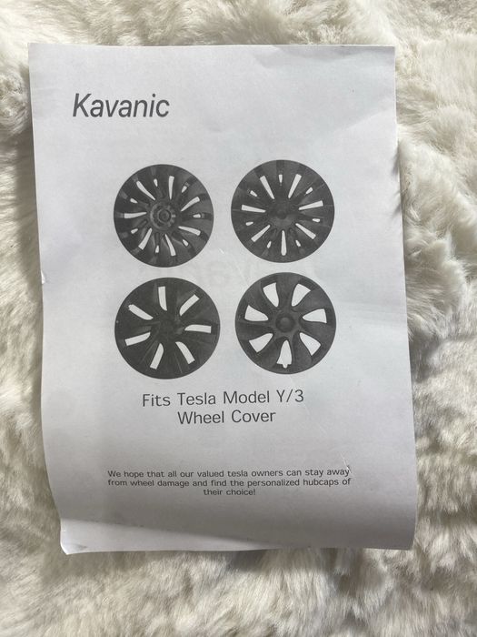 Kołpaki do Tesla Model Y/3 - Kavanic 19"