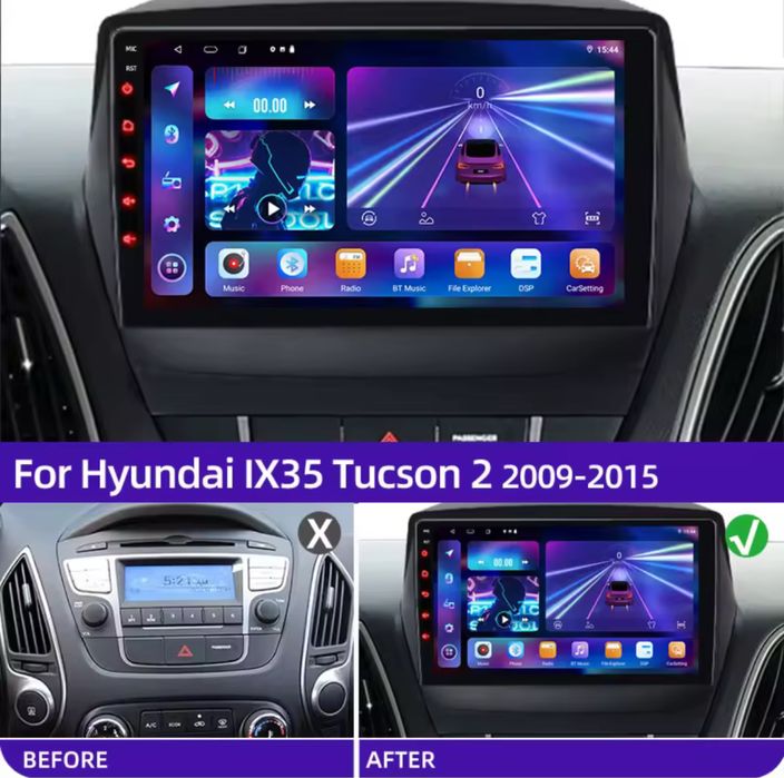 Штатная магнитола Hyundai Tucson IX35 (2009-2015) ANDROID