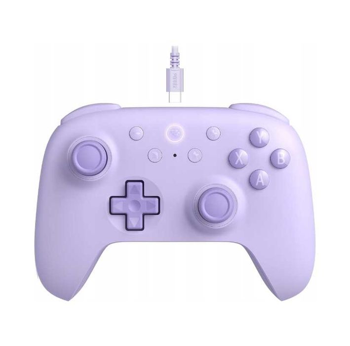Pad przewodowy 8Bitdo Ultimate 2C Wired Controller/ Windows/ Android/ Fioletowy/ Oryginalnie zapakowany/ Warto!