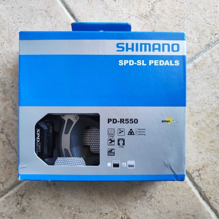 Pedais Shimano PD-R550 SPD-SL