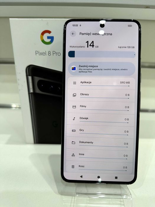 Google Pixel 8 Pro | 12/128GB | Obsidian | GW-07.2026 | GC3VE