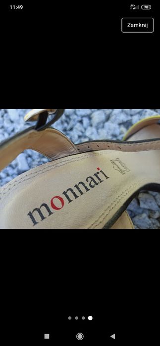 Sandałki Monnari 37