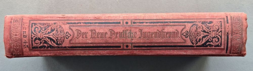 Książka antykwaryczna Deutscher Jugendfreund 1890 rok, 45 tom