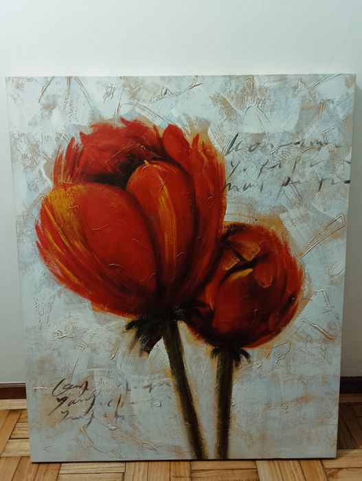 Quadro tulipas 100x120