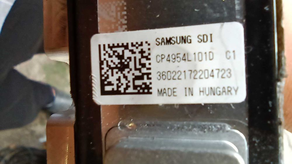Bateria li-ion Samsung 12s 2kWh 48V