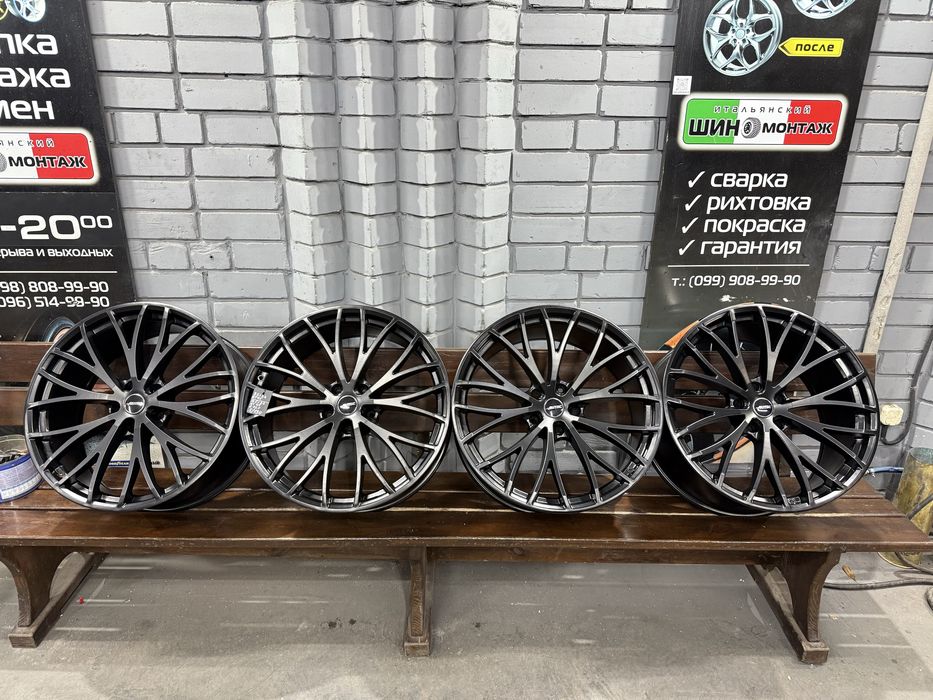 99 Оригинальные разноширокие литые диски ETA BETA  PIUMA 5/130 R22 et