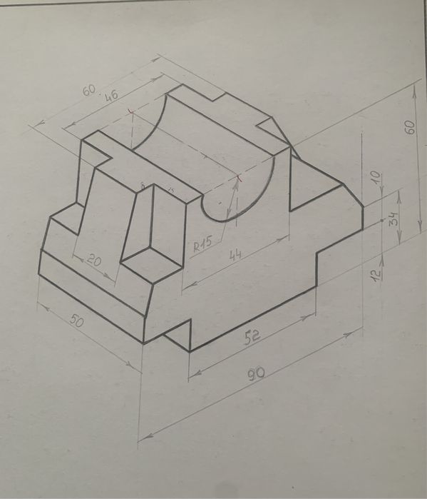 Креслення від руки і AutoCad