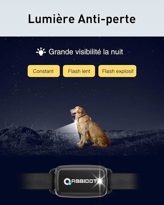 Тренувальний нашийник ABBIDOT - дальність дії 1000 м