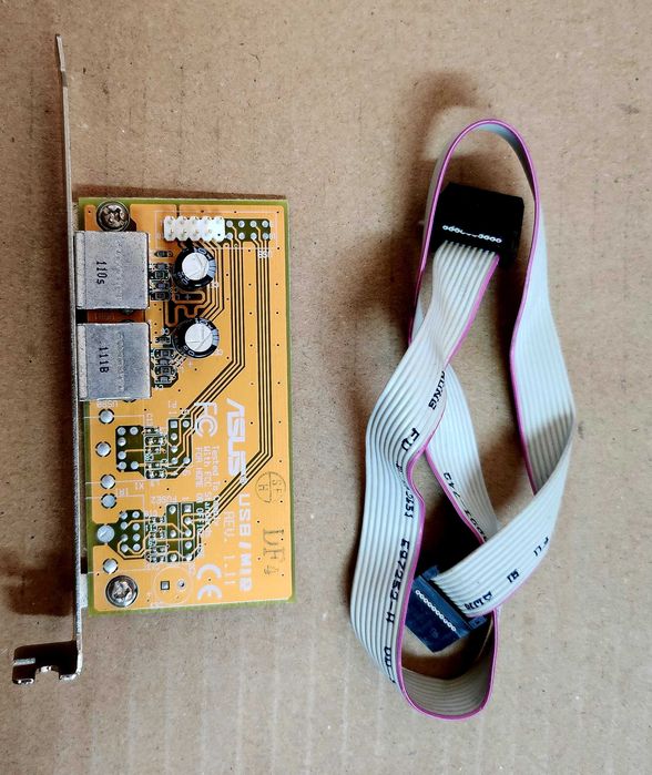 Placa p/ligações USB
