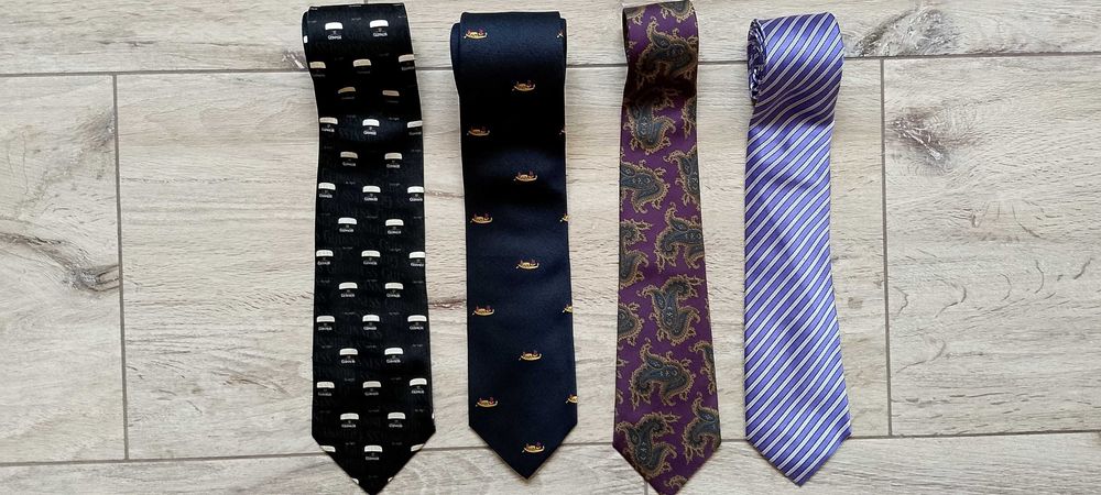 Краватки чоловічі шовкові - лот з 8 штук, галстуки мужские шелковые