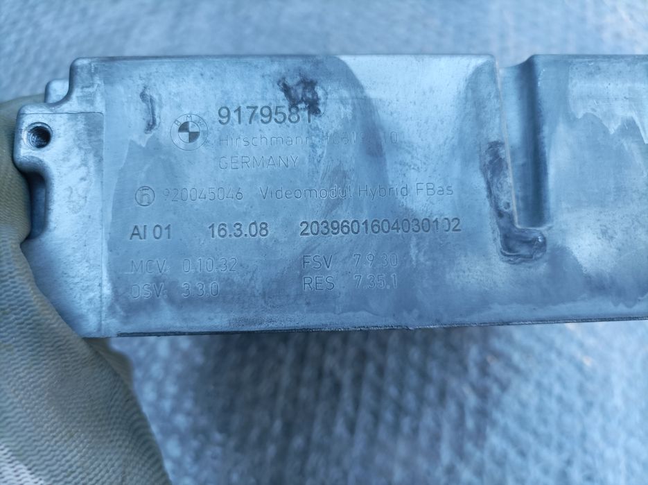 BMW E65 E63 E60 E90 moduł video BMW