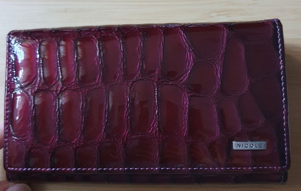 Portfel ze skóry - Nicole