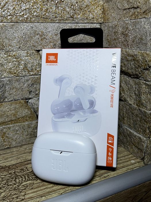 JBL WAVEBEAMWHT BLUETOOTH, навушники навушники блютуз джбл JBL