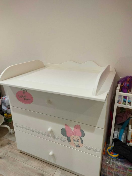 Meblik Minie Mouse Przewijak Komoda