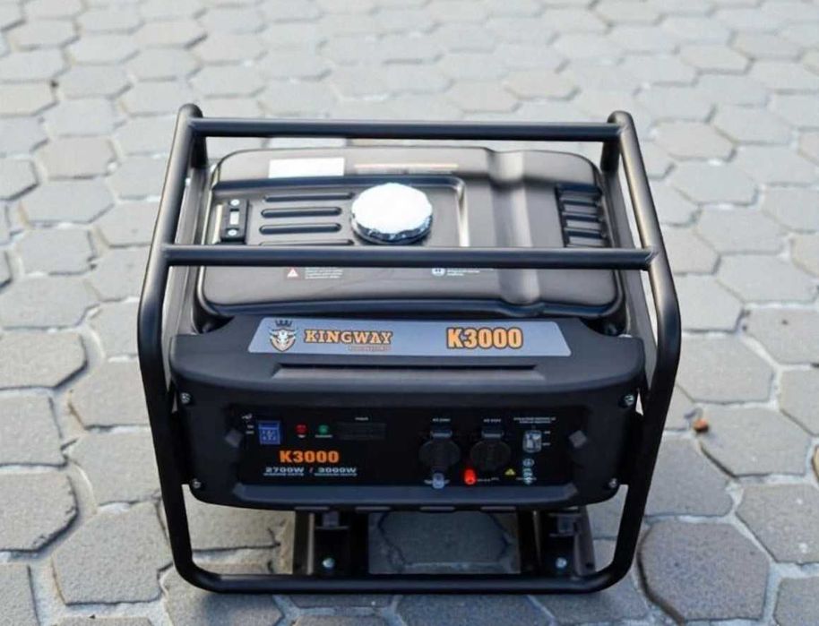 Бензиновий генератор Kingway K3000 3 кВт електрогенератор для дому