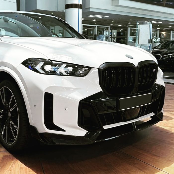 Сплиттер BMW X5 G05 Г05  диффузор губа спойлер пороги зеркала сплітер