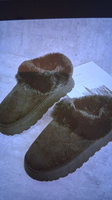 Śniegowce z futrem a'la emu  39