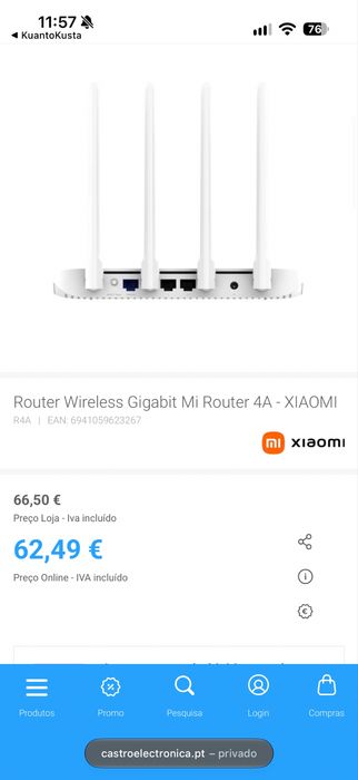 Router Xiaomi Mi Router 4A