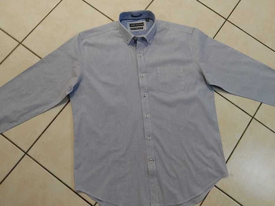 REPORT COLLECTION USA - NOWA! Markowa Koszula Męska rozmiar XL